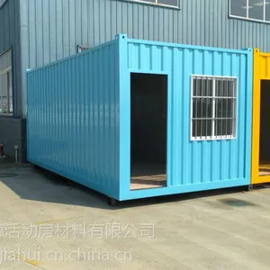 广州德劳施铁箱商铺住宿办公集装箱彩钢板活动房 尺寸可定制厂家直销