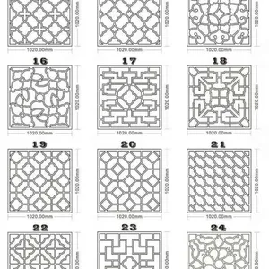 秦皇岛预制窗花圆形水泥漏窗