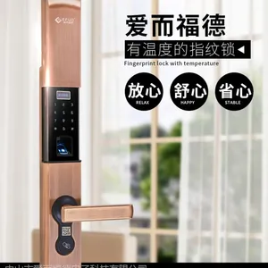 EFUD 雅帝乐 安全门 配套智能锁 电子指纹锁 家居安全用锁 工厂直销