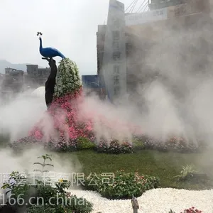 专注华南地区景观园林雾化湖面瀑布景观人造雾工程