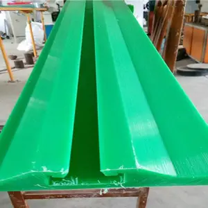 耐高温工程塑料摩擦条20*10 耐磨条绿色链板轨垫条多边型衬导工厂
