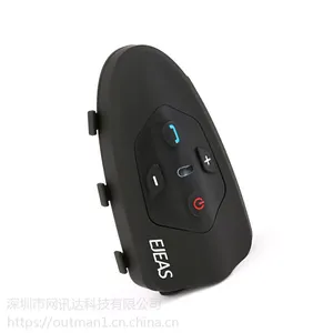 深圳厂家直销骑行头盔蓝牙对讲机 全双工双人蓝牙对讲机 Eagle