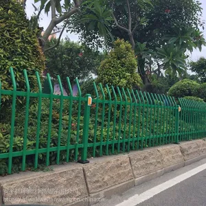 锌钢焊接喷塑草坪护栏@市政绿化围栏网@市政建设围栏网 锌合金护栏厂定做报价