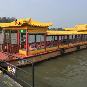 DT-HH01 泰州溱湖凤城湖水上旅游观光船 16米电动画舫船