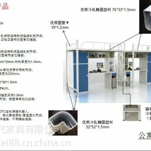 供应【2017】新款学校宿舍公寓床、双人连体公寓床、单人公寓床