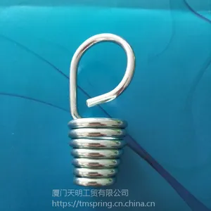 天明弹簧厂供应弹簧 表面镀白锌拉簧