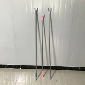 厂家直销 不锈钢撑衣杆不锈钢衣叉不锈钢晾衣杆 衣杆架