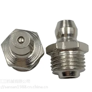 厂家直销 公制国标直油嘴 粗牙黄油嘴M10×1,M10×1.5