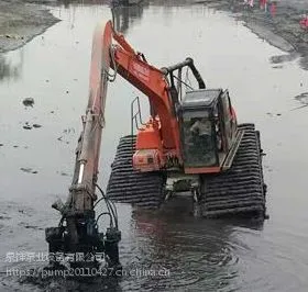 污泥泵河道疏淤、抽泥沙泥浆泵【QSY液压泥沙泵】