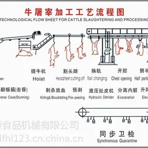 富禾隆 肉牛屠宰流水线