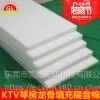 批发莞郦B1-5000#环保聚酯纤维吸音棉墙体隔音棉白色消音棉B1级防火吸音棉