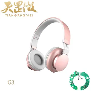 G3蓝牙耳机pcba方案通用型公模耳机线路板杰理方案蓝牙控制模块头戴式采用高性价比杰理芯片