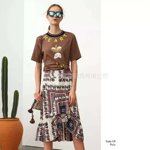 杭州***衣香丽影2018新款夏装休闲连衣裙外套衬衫高端品牌女装折扣尾货批发
