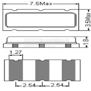 超外差模块声表面SMDR330T2 330MHz