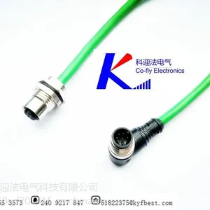 M12תRJ45���²�ͷ��ҵ��̫��������EIA/TIA��׼