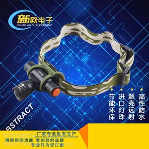 �������� CREE Q5�����佹LEDͷ�� ����¶Ӫ�������ʽǿ��ͷ��