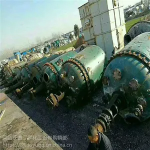 高压反应釜_5吨不锈钢电加热反应釜批发 二手高压反应釜