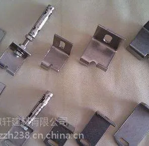 深圳干挂件5mm厚单钩双钩托钩大理石干挂件5x50x(90+15)马氏体410不锈钢挂件