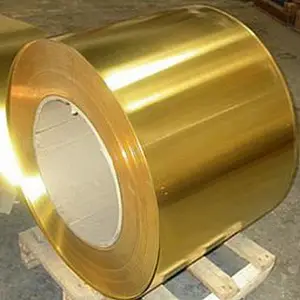环保C2600黄铜带材 1/2H半硬黄铜带 铅含量100PPM以下进口黄铜带 高精黄铜卷带