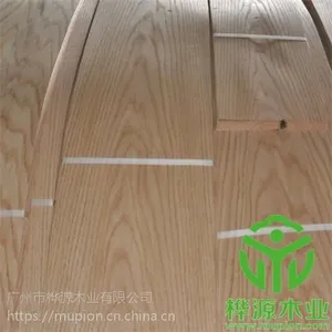 福建天然木皮厂家,红橡木皮山纹供应 桦源木业