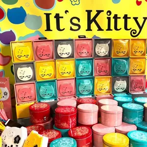中喵It's Kitty创意桌面USB插排可爱小猫插线板