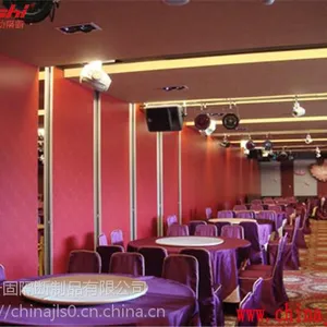 酒店活动隔断墙能大大提升宴会厅的接待能力