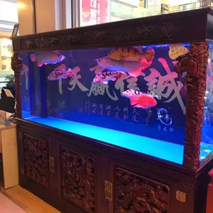 镇江大型实木鱼缸制作欧式中式