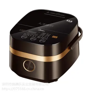 美的(Midea)电饭煲 IH立体加热 九曲焖香蒸汽阀 钛金鼎釜4L电饭锅MB-FS4006