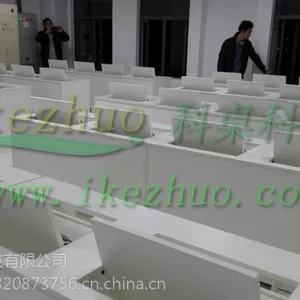 香港翻转电脑桌 澳门多媒体多功能电脑翻转桌 科桌