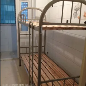 合肥直销上下铺床铁架床厂家批发双层床铁架床