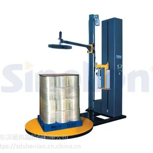 深蓝机器T1650F-CS自动预拉伸压顶型缠绕膜包装机