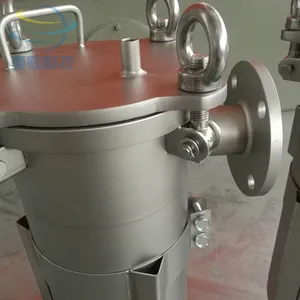 不锈钢袋式过滤器 哑光喷砂 可定制多袋式过滤器