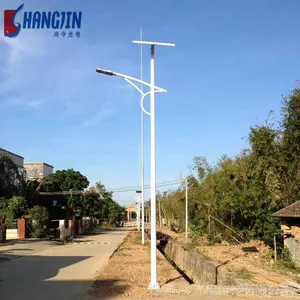 led6米太阳能路灯锂电池 尚今新农村乡镇道路灯
