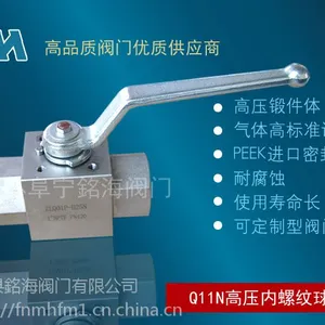 Q11N超高压气体内螺纹球阀