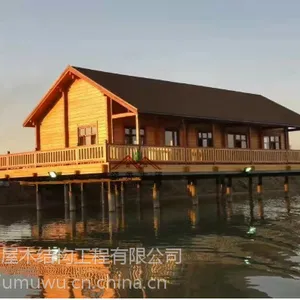 水上度假木屋 ***木屋别墅木屋木别墅设计木屋材料移动木屋