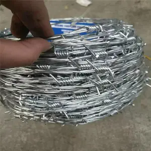 普通刺绳规格 果园刺绳隔离 围墙防盗刺网