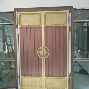北京铜升门业铜门价格|铜门生产厂家|别墅铜门图片