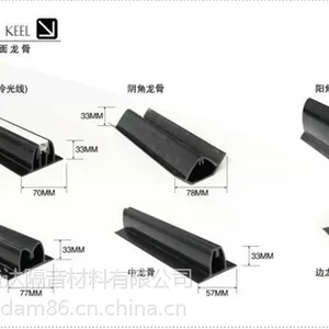 光带龙骨,边龙骨,中龙,高低压条,踢脚线