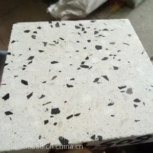 战石牌水磨石预制成品无机地坪砖规格800*800*20