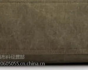 12安(2*2)涤棉洗水帆布,成分涤棉,克重380g,户外服箱包用布