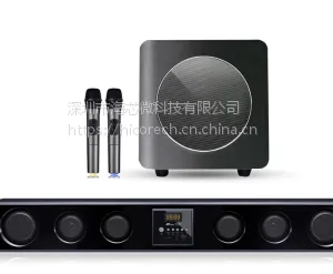 无线KTV蓝牙音响方案HC5155D家庭影院组合K歌DSP专业声卡音效音响