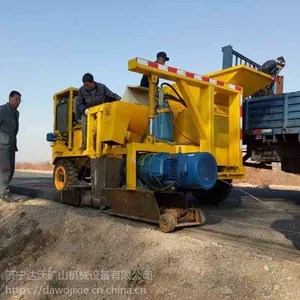 达沃定做路缘石滑模成型机DW-40沥青砂拦水带成型机厂家直销