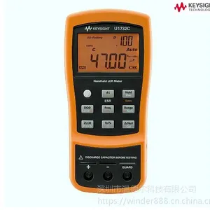 U1732C 100Hz/120Hz/1kHz/10kHz 手持式 LCR 表