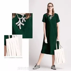 深圳女装品牌希色秋冬大衣上新尾货批发折扣