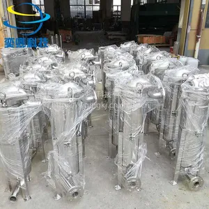 卫生级镜面抛光袋式过滤器 不锈钢袋式过滤器