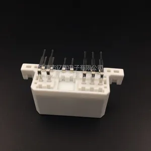 国产TE汽车连接器 173858-1 DJ7121-1.8-10AW 12PIN PCB板端