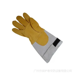 霍尼韦尔2281561耐高温手套 进口牛皮防水手套 防火防割手套