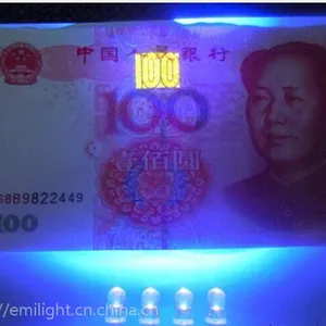 F5紫光灯珠 LED紫光灯珠 UV灯珠 385-390nm 美甲灯