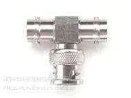 射频适配器 - 三通,T型转接头同轴母-同轴公-同轴母