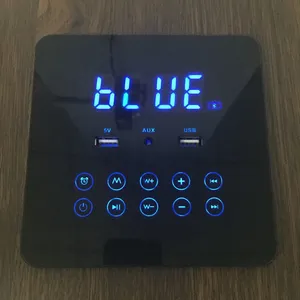 新款触摸屏家具音响带USB充电温度时间显示低音单独调节